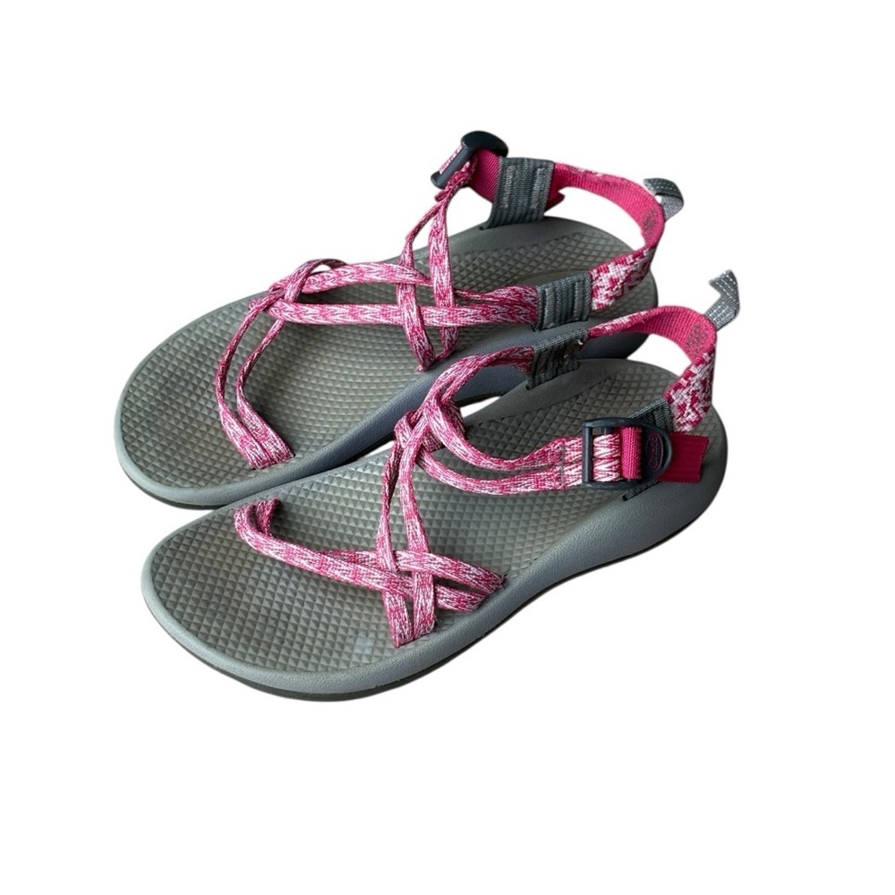 Chaco Womens Girls Kids Z/Cloud X2 Pink Sandals Size 5 Hiking Outdoors